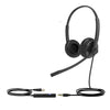 Yealink TEAMS-UH34SE-D-C Teams Certified Wideband Noise Cancelling HeadsetUSB-C and 3.5mm JackController with Teams ButtonUltra Lightweight Design