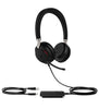 Yealink UH38 Dual Mode USB and Bluetooth Headset / USB-A /Teams Call Controller with Built-In Battery Dual Noise-Canceling Mics / Busy Light / Teams