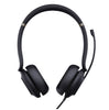 Yealink UH37 Dual USB-C/A USB Wired Headset UC Dual USB-C/A 35mm Speakers Stereo HD Audio 2Mic Noise Killer Microsoft Teams & UC Certified