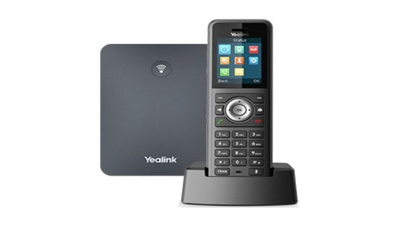 Yealink W79P DECT Solution including W70B Base Station and 1x W59R Handset / IP67 professional ruggedized / Microsoft SIP Gateway / Bluetooth