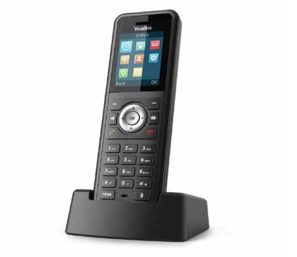 Yealink W79P DECT Solution including W70B Base Station and 1x W59R Handset / IP67 professional ruggedized / Microsoft SIP Gateway / Bluetooth