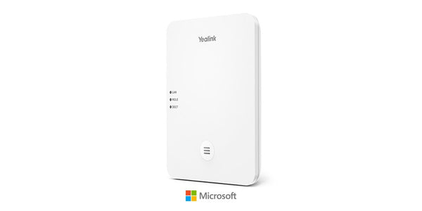 Yealink W80-BDL Bundle DECT IP Multi-Cell System / 2x W80B & 1x W80-DM / The system supports up to 100 handsets and 100 simultaneous calls