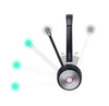 Yealink WH62 Mono Teams DECT Wireless Headset / Busylight On Headset / Leather Ear Cushions / Multi-devices connection / Breathable Wearing / HD voice