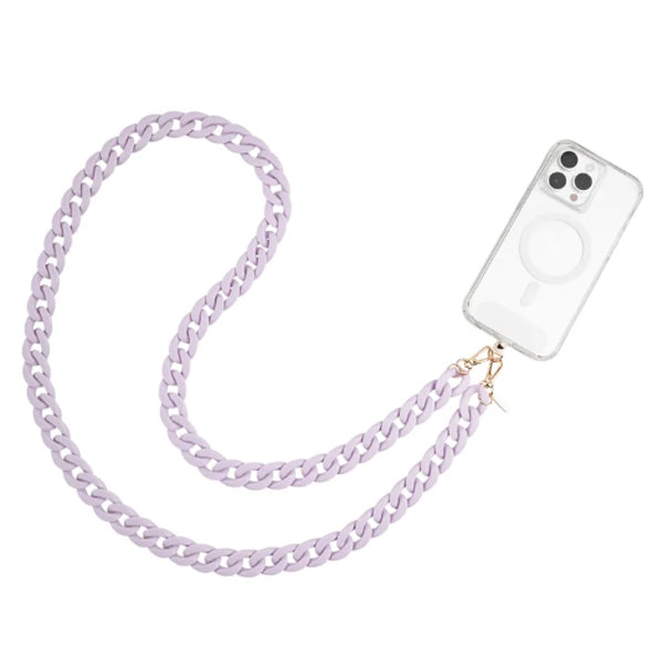 Case-Mate Phone Crossbody Chain Universal - Black or Lavender color