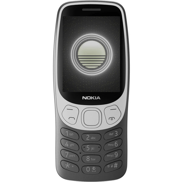 Nokia 3210 4G - Grunge Black (1GF025CPA2L06) *AU STOCK* 2.4"  2.8" 64/128MB 2MP Dual SIM 1450mAh Removable 2 Years Warranty