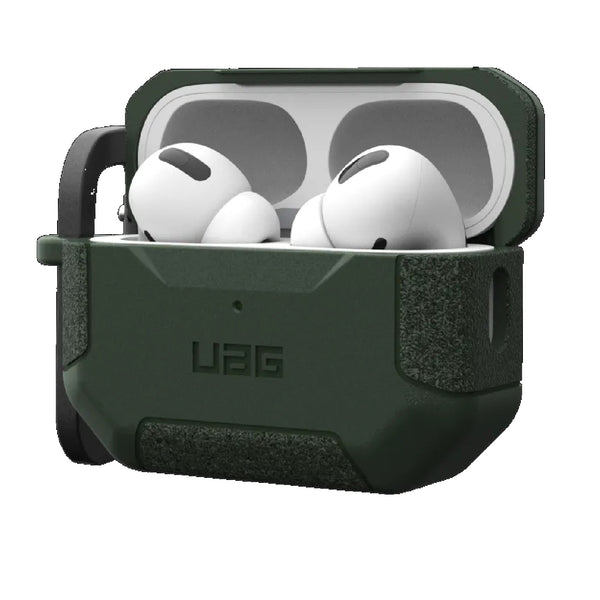 UAG Scout Apple Airpods Pro (2nd Gen) Case - Black (104123114040)DROP+ Military StandardDetachable CarabinerTactical Grip Featherlight