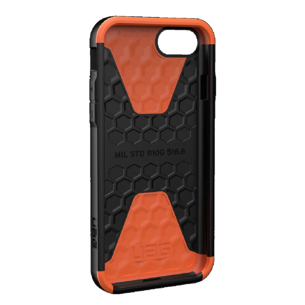 UAG Civilian Apple iPhone SE (3rd & 2nd Gen) and iPhone 8/7 Rugged Case - Black (114005114040) 20ft. Drop Protection (6M) 10 Years Warranty