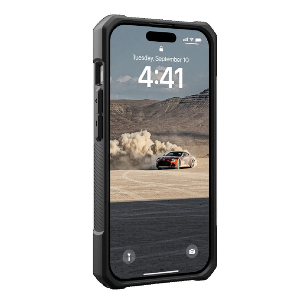 UAG Monarch Kevlar Apple iPhone 15 Pro (6.1") Rugged Case - Kevlar Black(114278113940)20ft. Drop Protection(6M)5 Layers Protection10 Years Warranty