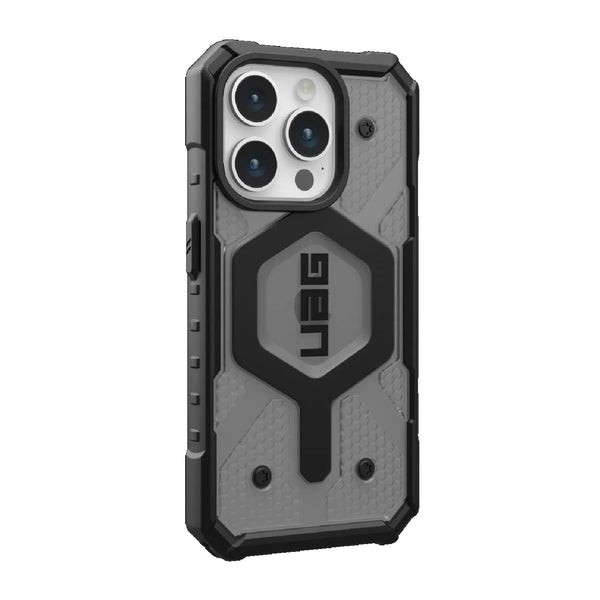 UAG Pathfinder MagSafe Apple iPhone 15 Pro (6.1") Case - Ash (114281113131)18ft. Drop Protection (5.4M)Tactical Grip Raised Screen Surround