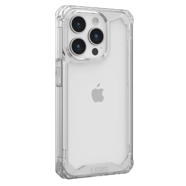 UAG Plyo Apple iPhone 15 Pro (6.1") Case - Ice (114285114343) 16ft. Drop Protection (4.8M) Raised Screen Surround Air-Soft Corners Rugged