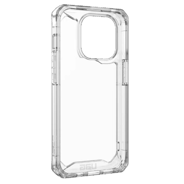 UAG Plyo Apple iPhone 15 Pro (6.1") Case - Ice (114285114343) 16ft. Drop Protection (4.8M) Raised Screen Surround Air-Soft Corners Rugged