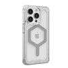 UAG Plyo MagSafe Apple iPhone 15 Pro (6.1") Case - Ice/Silver (114286114333)16ft. Drop Protection (4.8M) Raised Screen Surround Air-Soft Corners