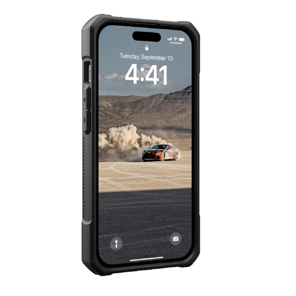 UAG Monarch Kevlar Apple iPhone 15 (6.1") Rugged Case - Kevlar Black (114289113940) 20ft. Drop Protection (6M) 10 Years Warranty