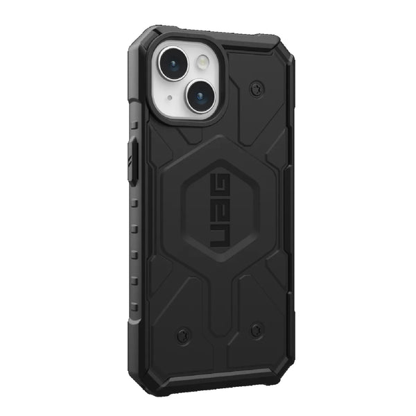 UAG Pathfinder MagSafe Apple iPhone 15 (6.1") Rugged Case - Black (114291114040) 18ft. Drop Protection (5.4M) Tactical Grip 10 Years Warranty