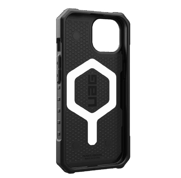 UAG Pathfinder MagSafe Apple iPhone 15 (6.1") Rugged Case - Black (114291114040) 18ft. Drop Protection (5.4M) Tactical Grip 10 Years Warranty