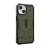 UAG Pathfinder MagSafe Apple iPhone 15 (6.1") Rugged Case - Olive Drab (114291117272) 18ft. Drop Protection (5.4M) Tactical Grip 10 Years Warranty