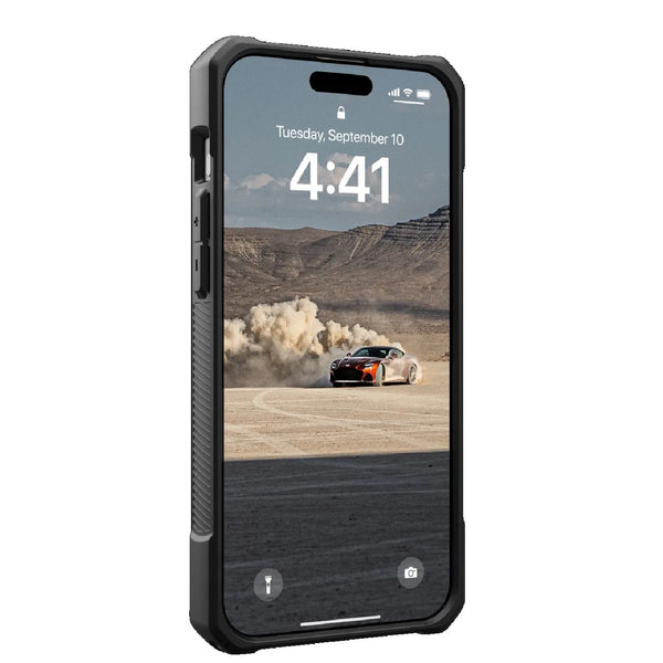 UAG Monarch Kevlar Apple iPhone 15 Pro Max (6.7") Rugged Case - Kevlar Black(114298113940) 20ft. Drop Protection (6M) 10 Years Warranty