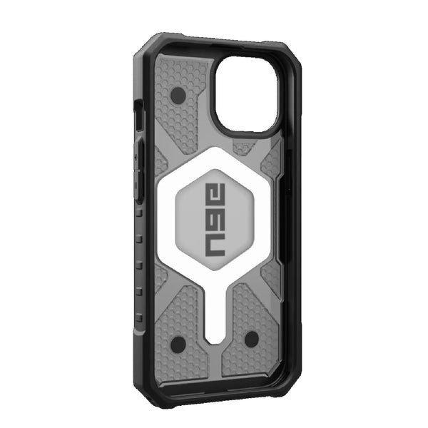 UAG Pathfinder MagSafe Apple iPhone 15 (6.1") Rugged Case - Ash (114358113131) 18ft. Drop Protection (5.4M) Tactical Grip 10 Years Warranty