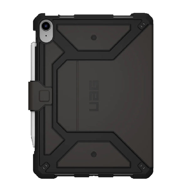 UAG Metropolis SE Apple iPad (10.9") (10th Gen) Folio Case - Black (12339X114040)DROP+ Military Standard Adjustable StandPencil Holder