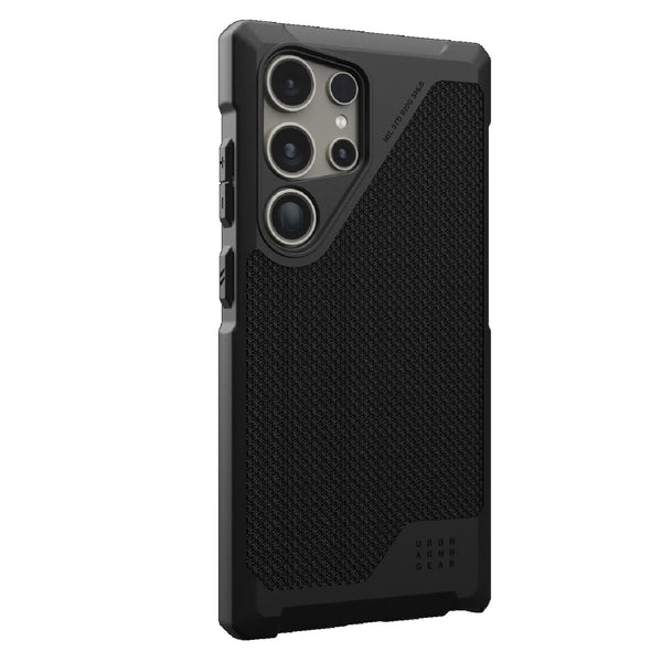 UAG Metropolis LT Pro Magnetic Samsung Galaxy S24 Ultra 5G (6.8") Case -Kevlar Black(214420113940)18ft. Drop Protection(5.4M)Raised Screen Surround