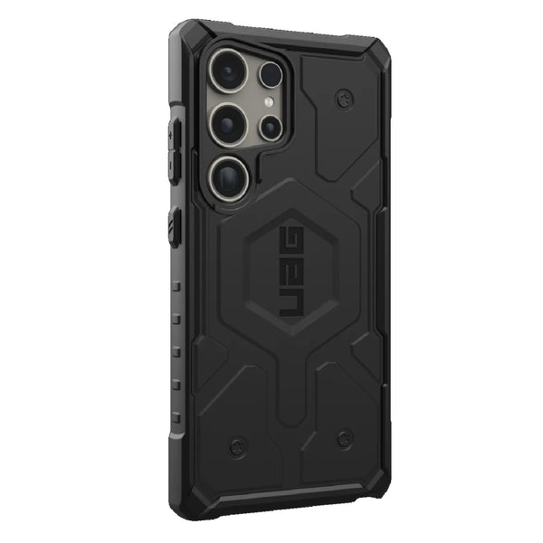 UAG Pathfinder Pro Magnetic Samsung Galaxy S24 Ultra 5G (6.8") Rugged Case - Black (214424114040) 18ft. Drop Protection (5.4M) 10 Years Warranty