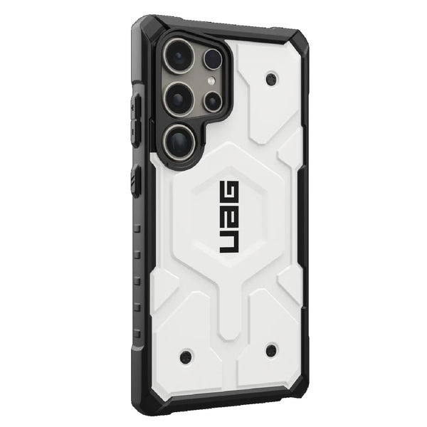 UAG Pathfinder Pro Magnetic Samsung Galaxy S24 Ultra 5G (6.8") Rugged Case - White (214424114141) 18ft. Drop Protection (5.4M) 10 Years Warranty