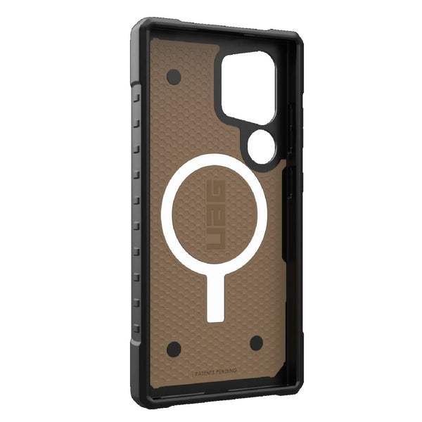 UAG Pathfinder Pro Magnetic Samsung Galaxy S24 Ultra 5G (6.8") Case - Dark Earth (214424118182) 18ft. Drop Protection (5.4M) Raised Screen Surround