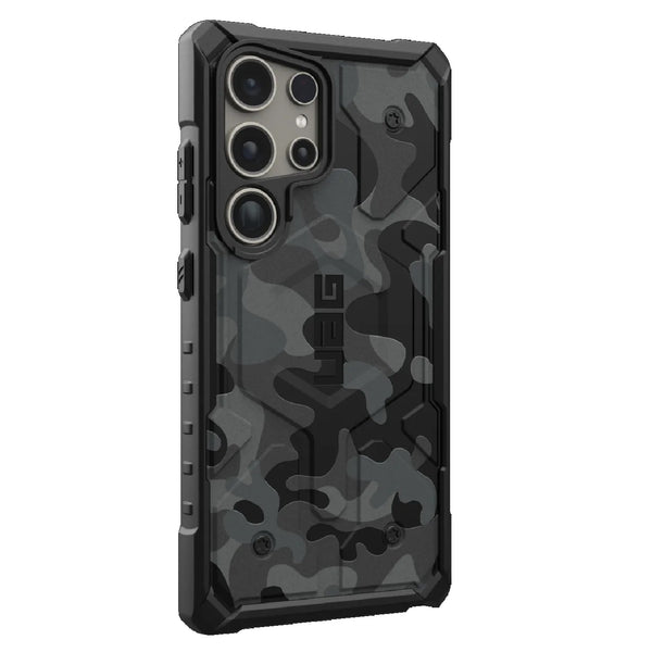 UAG Pathfinder SE Pro Magnetic Samsung Galaxy S24 Ultra 5G (6.8") Rugged Case - Black Midnight Camo (214426114061) 10 Years Warranty