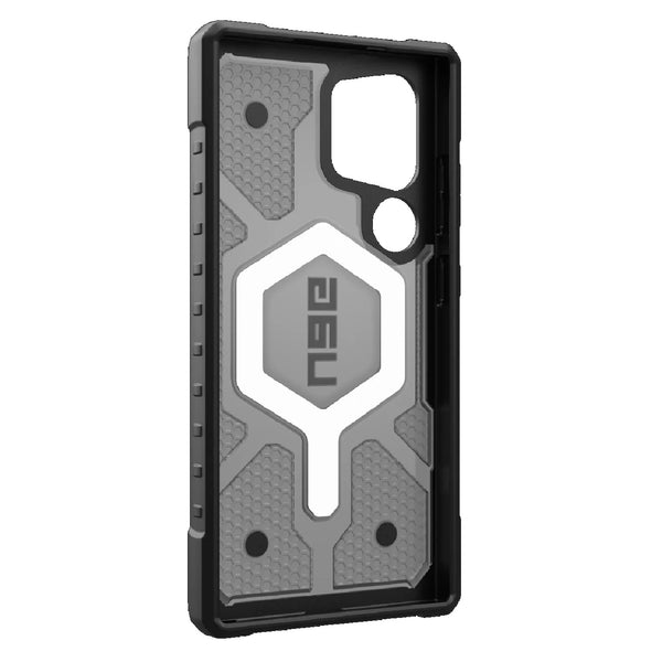 UAG Pathfinder Clear Pro Magnetic Samsung Galaxy S24 Ultra 5G (6.8") Rugged Case - Ash (214427113131) 18ft. Drop Protection (5.4M) 10 Years Warranty