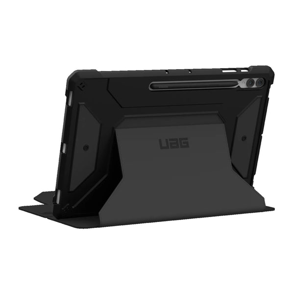 UAG Metropolis SE Samsung Galaxy Tab S9 Ultra (14.6") Folio Case - Black (224341114040 ) DROP+ Military Standard Multi-Angle Adjustable Stand