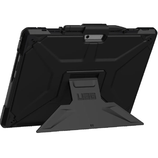 UAG Metropolis SE Microsoft Surface Pro 11/Pro 10/Pro 9 - Black(324015114040) DROP+ Military Standard Adjustable Stand Soft Impact-Resistant Core