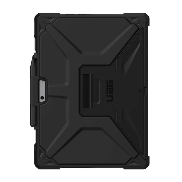 UAG Metropolis SE Microsoft Surface Pro 11/Pro 10/Pro 9 - Black(324015114040) DROP+ Military Standard Adjustable Stand Soft Impact-Resistant Core