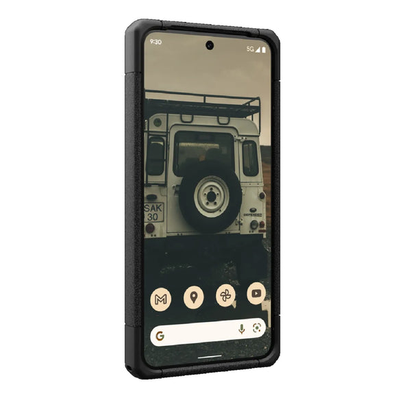 UAG Scout Google Pixel 8 (6.2") Case - Black (614318114040) DROP+ Military Standard Raised Screen Surround Armored Shell Tactical Grip