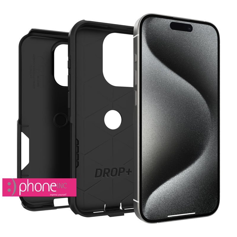 OtterBox Commuter - iPhone 15 Pro (6.1") - Black