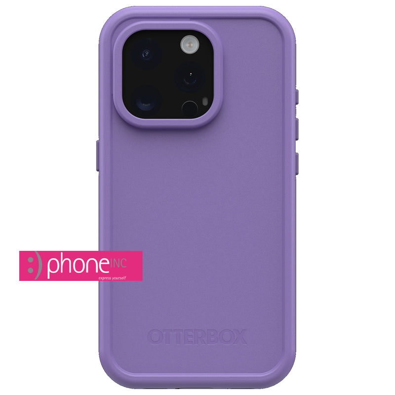 OtterBox Fre MagSafe Apple iPhone 15 Pro (6.1") Case Rule of Plum (Purple) 2M WaterProof