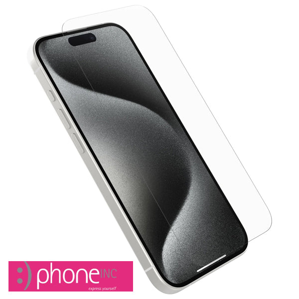 OtterBox Premium Pro Glass Antimicrobial Anti-Blue Light Apple iPhone 15 Pro Max (6.7") Screen Protector Clear