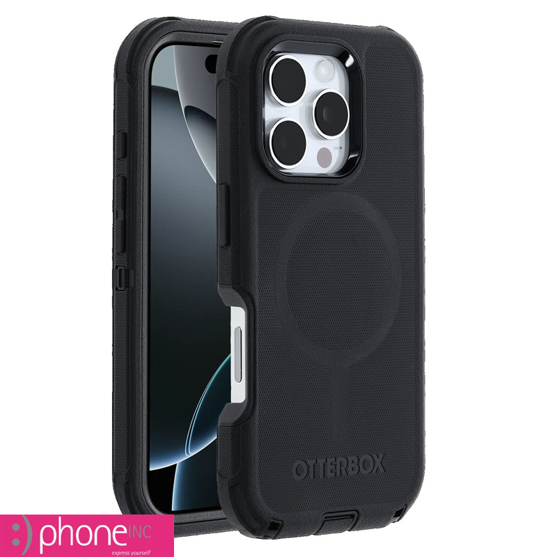 OtterBox Defender MagSafe Case - For iPhone 16 Pro Max (6.9")- Black