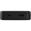 OtterBox Fast Charge Power Bank 20K mAh - Black (78-80642) Dual Port USB-C (18W) & USB-A (18W) Includes USB-C Cable (15CM) USB PD 2.0/3.0 Durable