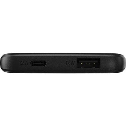 OtterBox 5K mAh Power Bank - Dark Grey (78-80641) Dual Port USB-C (12W) & USB-A (12W) Includes USB-C Cable (15CM) Durable Perfect for Travel