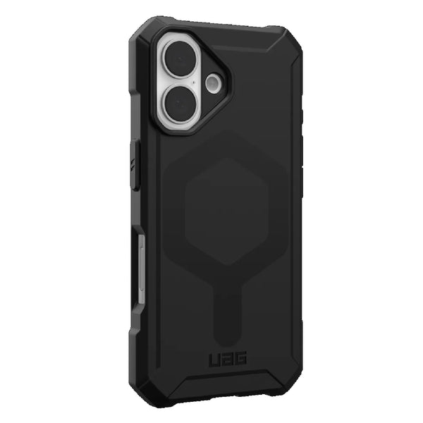 UAG Essential Armor MagSafe Apple iPhone 16 Plus (6.7") Rugged Case - Black (114447114040) 15ft. Drop Protection (4.6M) 10 Years Warranty