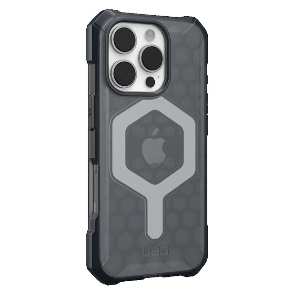 UAG Essential Armor MagSafe Apple iPhone 16 Pro (6.3") Rugged Case - Ash (114448113131) 15ft. Drop Protection (4.6M) 10 Years Warranty