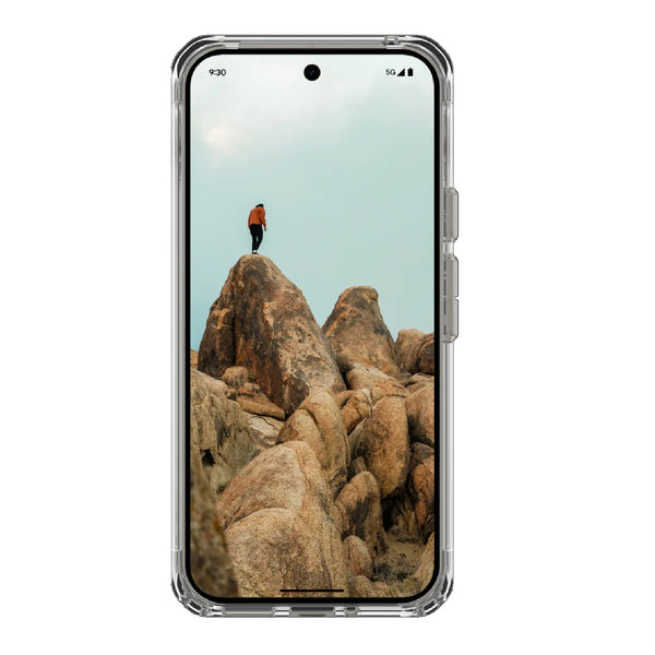 UAG Plyo Google Pixel 9/Pixel 9 Pro (6.3") Rugged Case - Ice (614461114343) 16 ft. Drop Protection (4.8M) Air-Soft Corners 10 Years Warranty