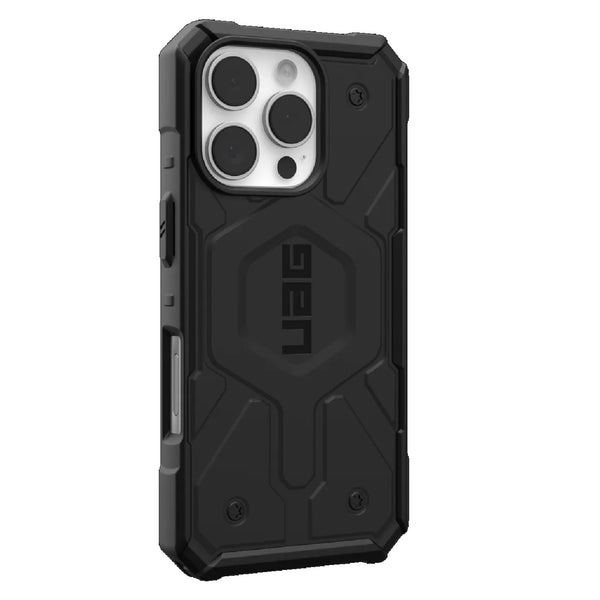 UAG Pathfinder MagSafe Apple iPhone 16 Pro Max (6.9") Rugged Case - Black (114469114040) 18ft Drop Protection (5.4M) Tactical Grip10 Years Warranty