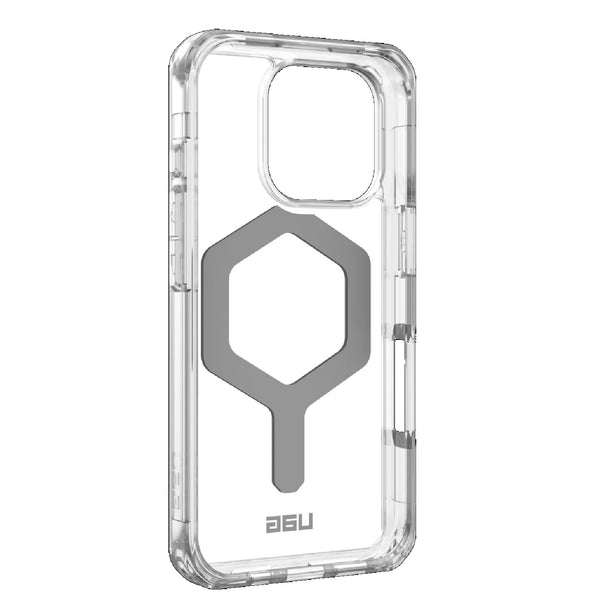 UAG Plyo MagSafe Apple iPhone 16 Pro Max (6.9") Rugged Case - Ice/Silver (114481114333) 16ft. Drop Protection (4.8M) Armored Shell10 Years Warranty