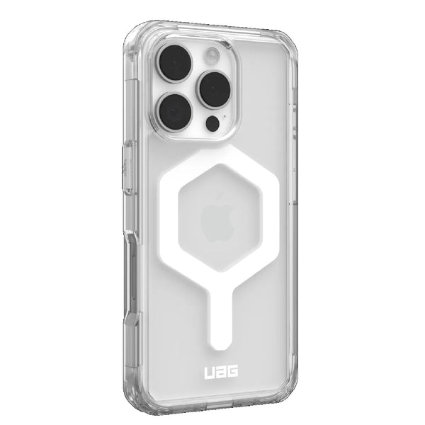 UAG Plyo MagSafe Apple iPhone 16 Pro Max (6.9") Rugged Case - Ice/White (114481114341) 16ft. Drop Protection (4.8M) 10 Years Warranty