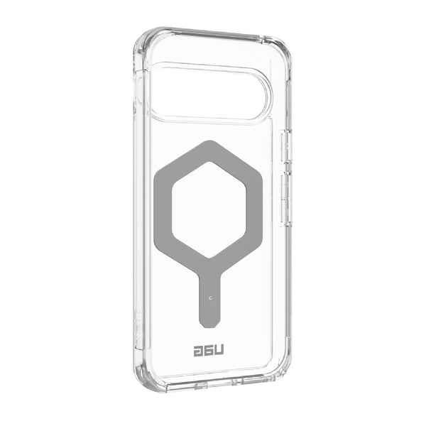 UAG Plyo Pro Google Pixel 9 Pro (6.3") Rugged Case - Ice/Silver (614458114333) 16 ft.Drop Protection(4.8M)Built-In Magnetic Module10 Years Warranty