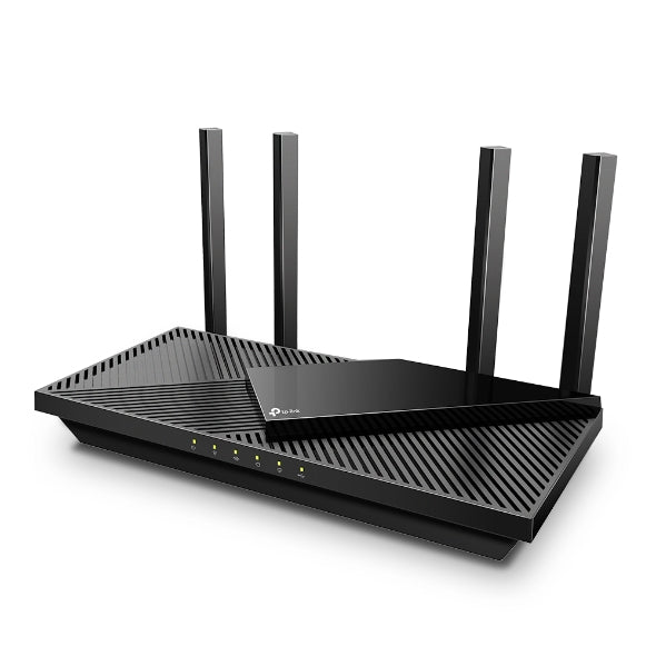 TP-Link Archer AX55 AX3000 Dual Band Gigabit Wi-Fi 6 Router 2402 Mbps 5GHz OFDMA OneMesh 4x High-Gain Antenna Improved Battery Alexa Compatible