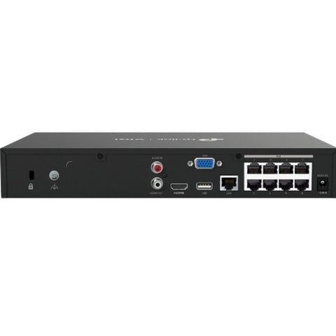 TP-Link VIGI NVR1008H-8P 8 Channel PoE+ Network Video Recorder 53W PoE Budget H.265+ 4K Video Output & 16MP Decoding Capacity (HDD Not Included)