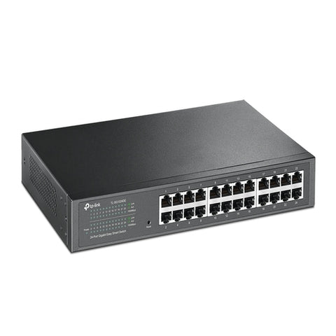 TP-Link TL-SG1024DE 24-Port Gigabit Desktop/Rackmount Easy Smart Switch energy-efficient L2 Features Supports MAC 128xVLAN 48Gbps Switching Capacity