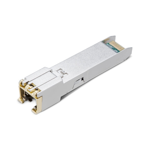 TP-Link TL-SM331T 1000BASE-T RJ45 SFP Module. 100m Reach Over UTP Cat 5e Or Above Cable 1000BASE-T TX Disable Hot Swappable